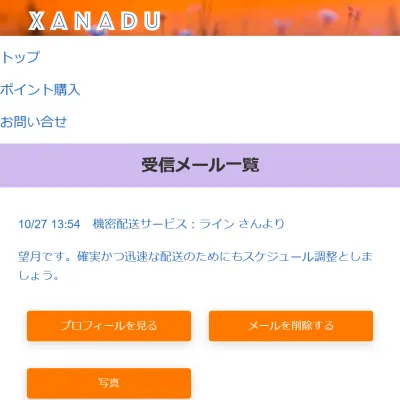 XANADU（ザナドゥ）のWebサイト2